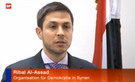 Ribal Al-Assad expresses concerns about Al-Qaida involvement in Syria in interview with SF TV