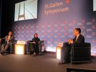St. Gallen, Switzerland: Ribal Al-Assad speaks about the challenges facing Syria at the 'Just Power' St. Gallen Symposium