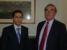 Ribal Al-Assad discusses Syria with Chairman of British Parliament's Syria Committee MP Roger Godsiff